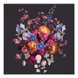 Foto Dark Botanical Bloom