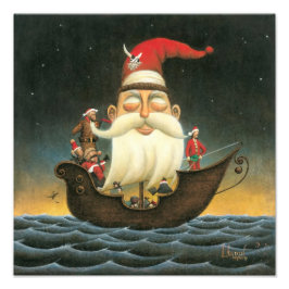 Foto Dark Fantasy Papais noeis Pirate Canvas Art
