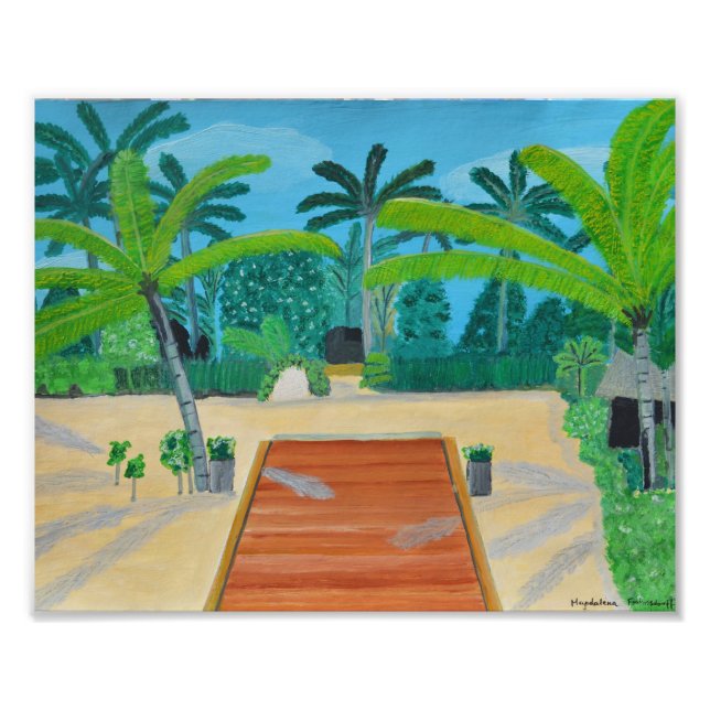 Foto das Maldivas (Frente)