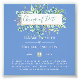 Foto Data da Alteração do Evento Verde Eucalyptus