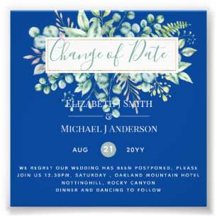 Foto Data da Alteração do Evento Verde Eucalyptus