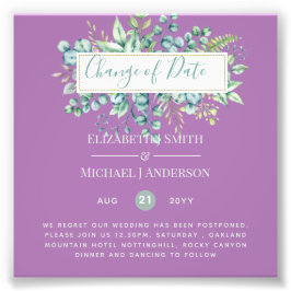 Foto Data da Alteração do Evento Verde Eucalyptus