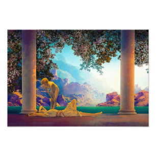 Foto Daybreak, 1922, por Maxfield Parrish