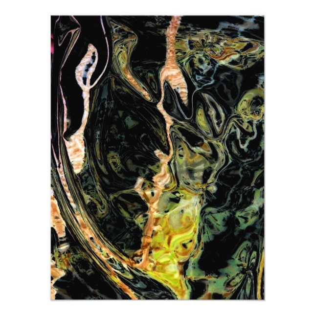 Foto de Abstrato "Campo no outono" alterada digita (Frente)