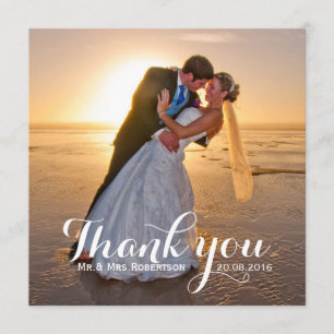 Foto de Agradecimento de Casamento