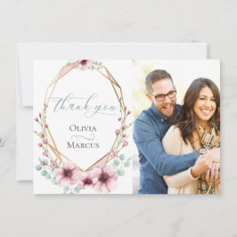 Foto de Agradecimento  |  Folhas e Flores Frescas 