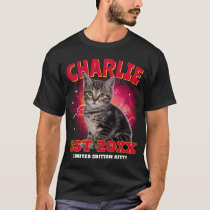 Foto de animal de estimação personalizada Camiseta
