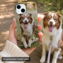 Foto de animal de estimação personalizada com nome