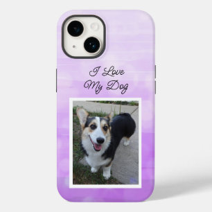 Foto de animal de estimação personalizada Eu amo m