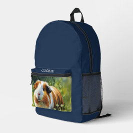 Foto de animal personalizada azul marinho