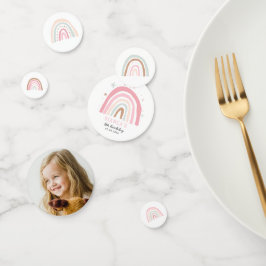 Foto de aniversário do moderno Pastel Rainbows