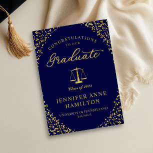 Foto de Anúncio de Formatura Elegante na Faculdade