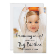 Foto de anúncio de gravidez do novo grande irmão b