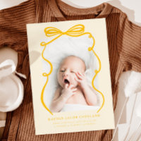 Foto de Anúncio de Nascimento do Frame do Arco de 