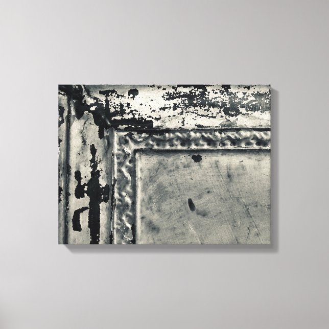 Foto de Azulejo de estanho na Canvas Wall Art (Frente)