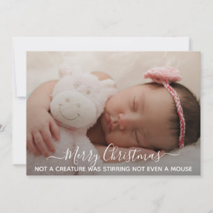 Foto de Bebê Dormindo Frase de Natal