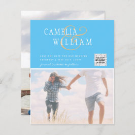 Foto de BUDGET Casamento Convite Salvar Data QR Có