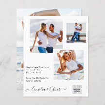 Foto de BUDGET Casamento Convite Salvar Data QR Có