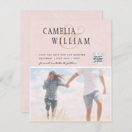 Foto de BUDGET Casamento Convite Salvar Data QR Có