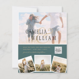 Foto de BUDGET Casamento Convite Salvar Data QR Có