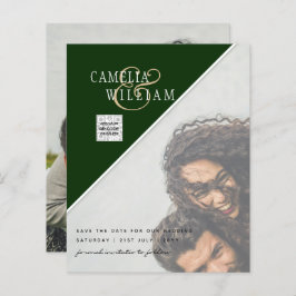 Foto de BUDGET Casamento Convite Salvar Data QR Có