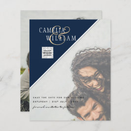 Foto de BUDGET Casamento Convite Salvar Data QR Có
