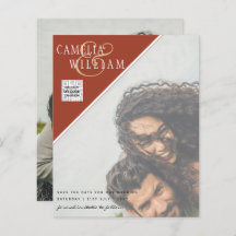 Foto de BUDGET Casamento Convite Salvar Data QR Có