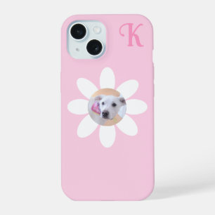 Foto de Cachorro Fofinho Menina Flor Rosa Inicial