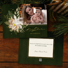 Foto de Caligrafia das Flores de Natal Brancas Ele