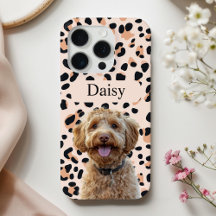 Foto de Cão de Impressão do Leopard Personalizado 
