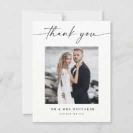 Foto de Cartões de agradecimentos de Casamento de