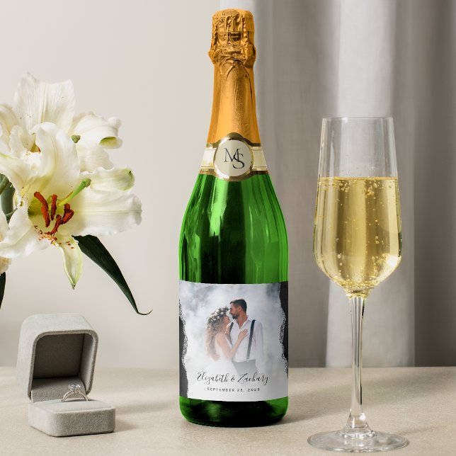 Foto de Casamento Ágata Prata Preta (Criador carregado)