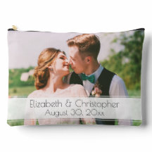 Foto de casamento com nomes e data