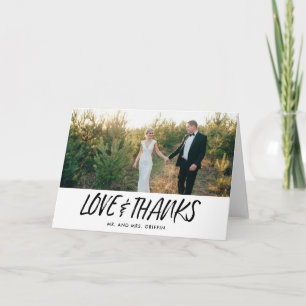 Foto De Casamento De Script Moderno - Cartões De N