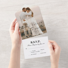 Foto de Casamento do Monograma de Caligrafia Român