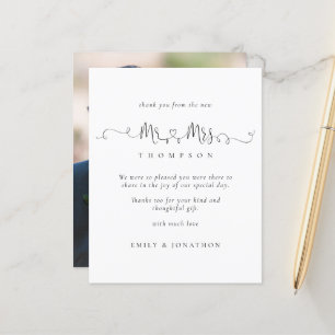 Foto de casamento do Sr. Rings Script do Orçamento