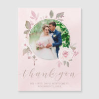 Foto De Casamento Floral De Rosa Rosa Chic Obrigad