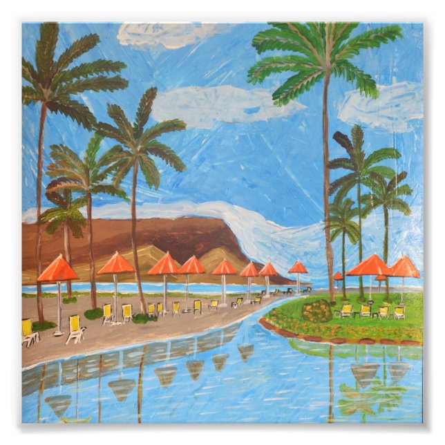 Foto de cena tropical (Frente)