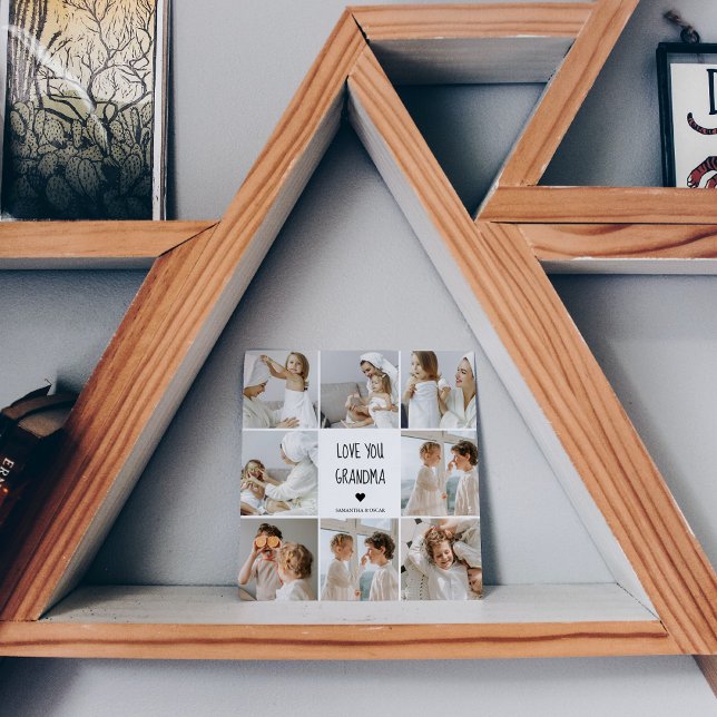 Foto de Colagem Moderna Ama Sua Avó Melhor Present (Criador carregado)