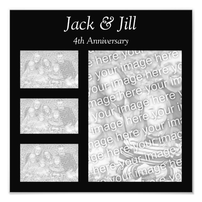 Foto de Colagem Preta (Frente)