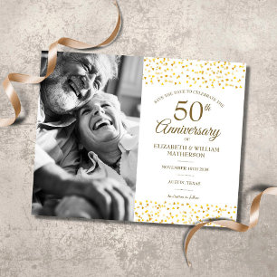 Foto de data de salvamento do 50º aniversário do o