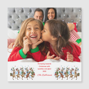 Foto de diversão Marchando as Revistas de Natal