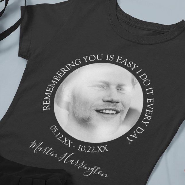 Foto de Efeito de Bolha Moderno | Camiseta Memoria (Criador carregado)