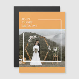 Foto de Família Elegante & Feliz Dia de Ação de Gr