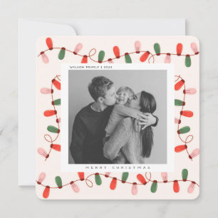 Foto de família Natal adorável cartão postal de na
