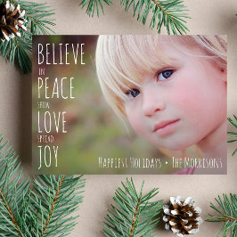 Foto de Feriado Acredite no programa de paz O amor