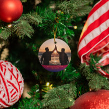 Foto de Feriado Personalizado do Arco-Íris Escuro 