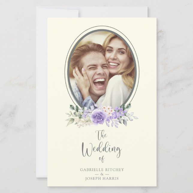 Foto de Garland Floral do Lilac Shades Clássico de (Frente)