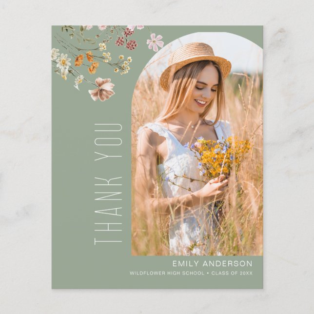 Foto de Graduação de Sangue de Flor Selvagem Obrig (Frente)