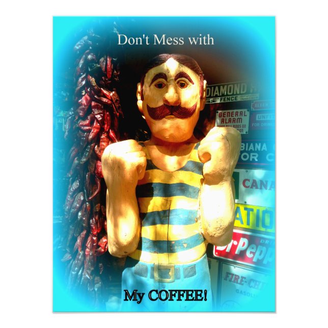 foto de impressão de amante de café (Frente)